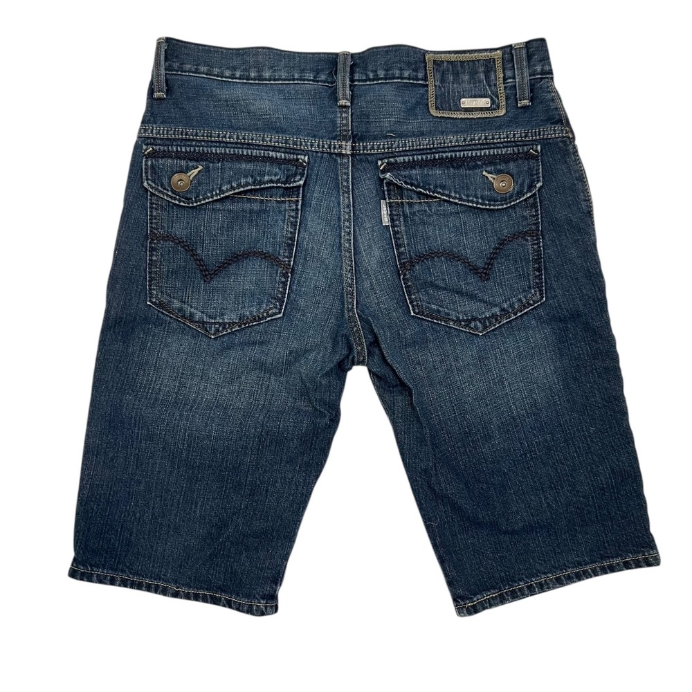 Levi's Silver Tab Men's Y2K Denim Shorts 32W Indie Sleaze‎ Jorts Skater Grunge - Picture 8 of 10